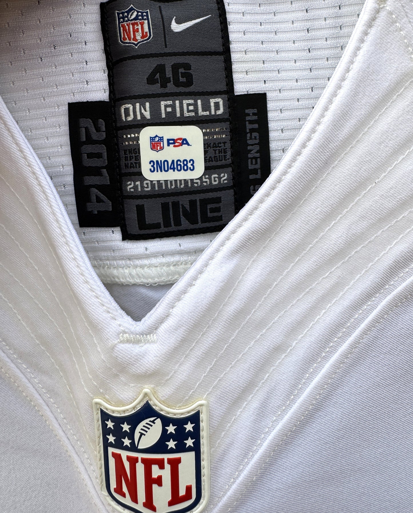 Mike Pouncey GAME/TEAM ISSUED Miami Dolphins 🐬 Nike On-Field NFL Jersey👕 Inc. PSA Authenticity 🛡️