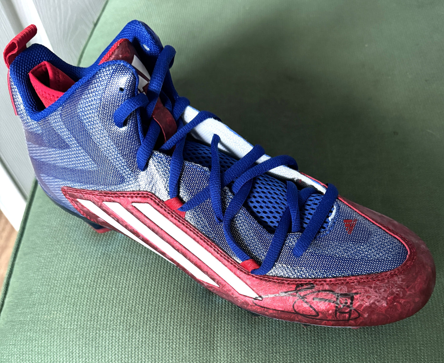 Sammy Watkins Signed🖊️ Buffalo Bills 🐃Custom Cleats👟– Rare NFL Gear🦵🏈