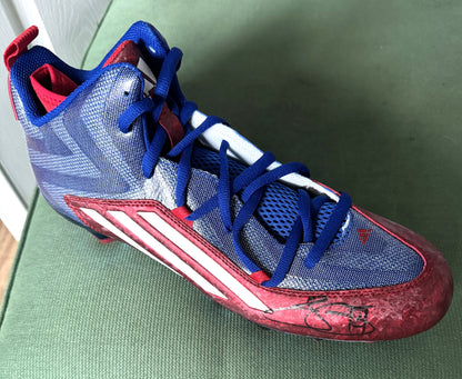 Sammy Watkins Signed🖊️ Buffalo Bills 🐃Custom Cleats👟– Rare NFL Gear🦵🏈