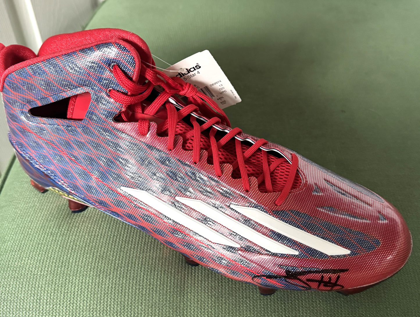 Sammy Watkins Signed🖊️ Buffalo Bills 🐃Custom Cleats👟– Rare NFL Gear🦵🏈