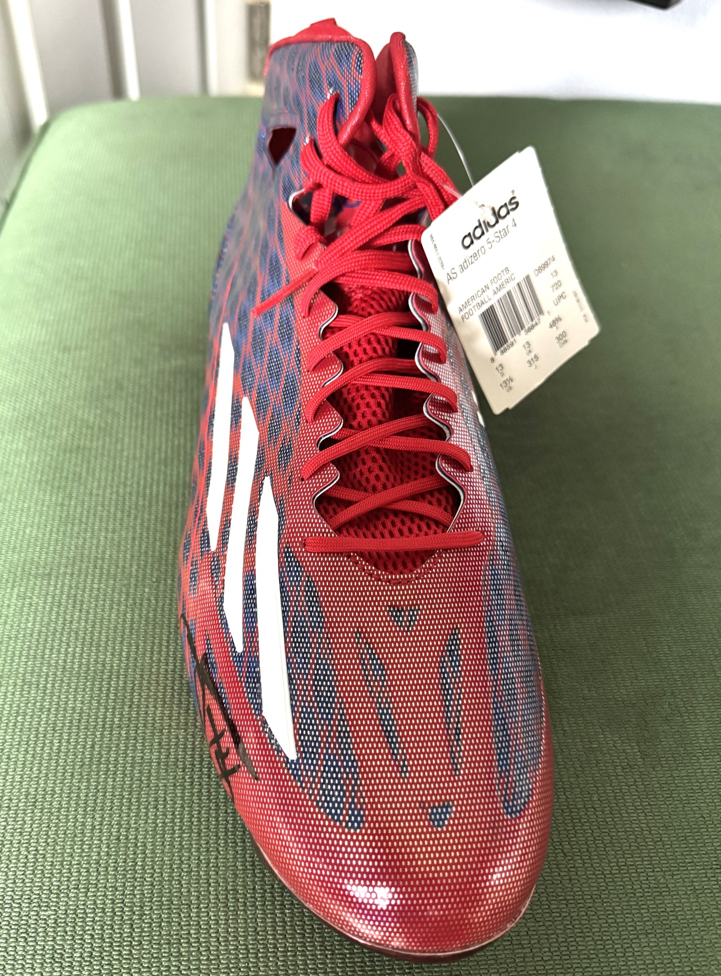 Sammy Watkins Signed🖊️ Buffalo Bills 🐃Custom Cleats👟– Rare NFL Gear🦵🏈