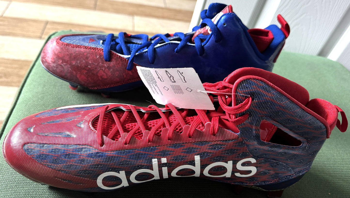 Sammy Watkins Signed🖊️ Buffalo Bills 🐃Custom Cleats👟– Rare NFL Gear🦵🏈