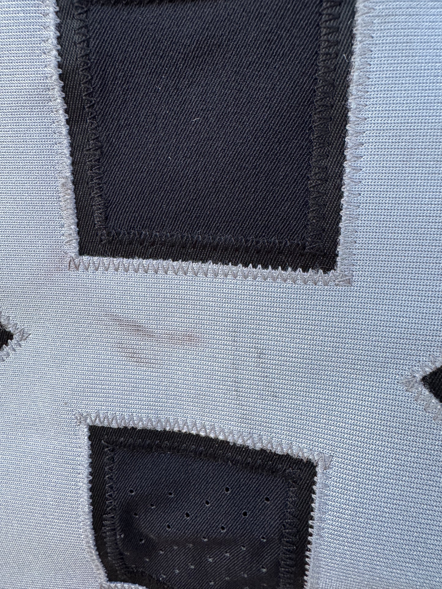 Clyde Walford GAME WORN🦾11/19/17 PHOTO MATCHED📸Las Vegas Raiders🏴NFL Jersey vs. New England Patriots