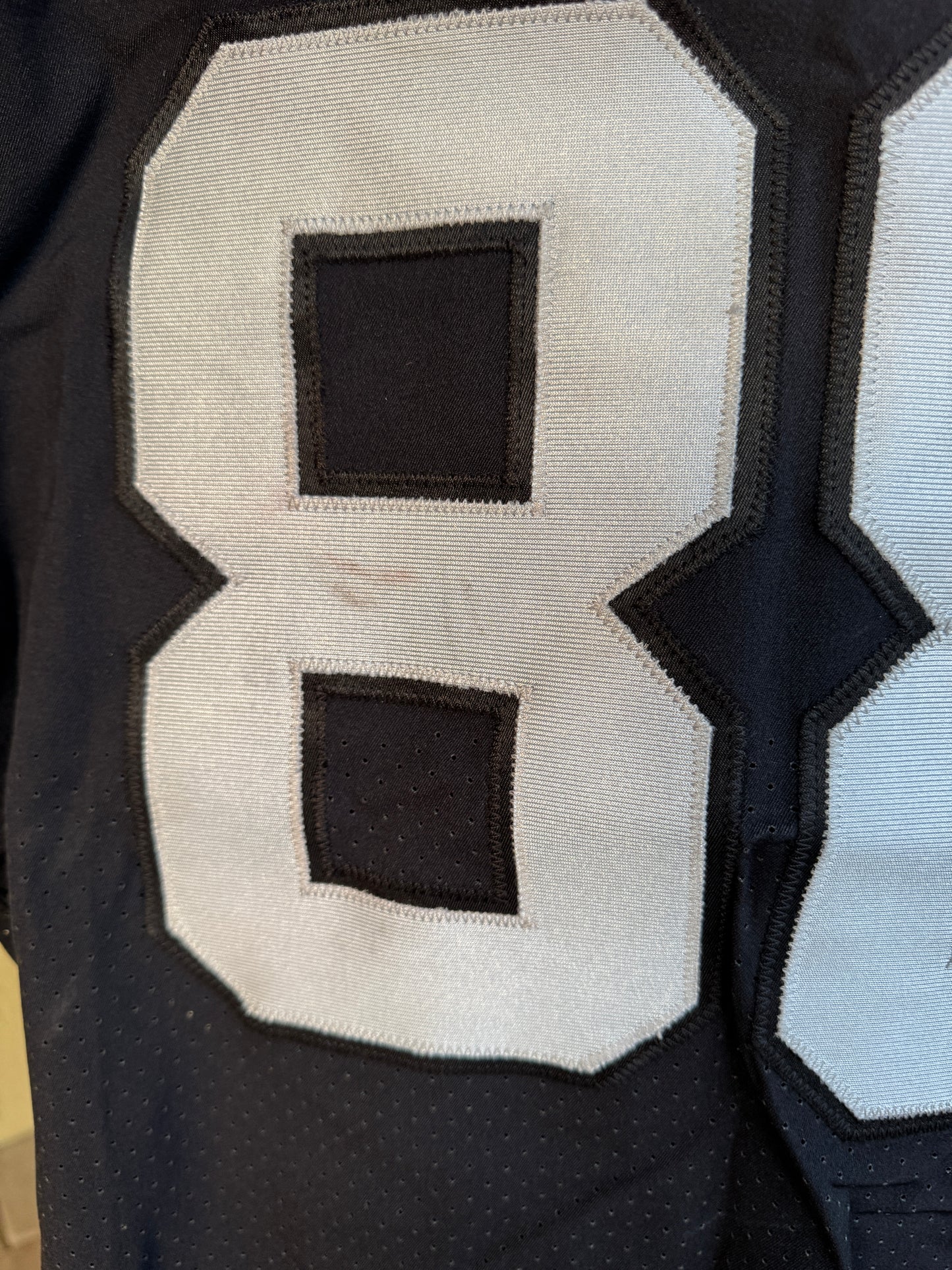 Clyde Walford GAME WORN🦾11/19/17 PHOTO MATCHED📸Las Vegas Raiders🏴NFL Jersey vs. New England Patriots