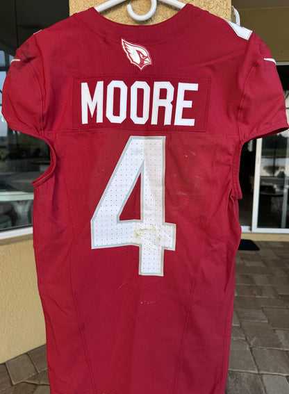 Rondale Moore GAME WORN💪11/12/23 PHOTO MATCHED Arizona Cardinals NFL Jersey👕vs. Atlanta Falcons