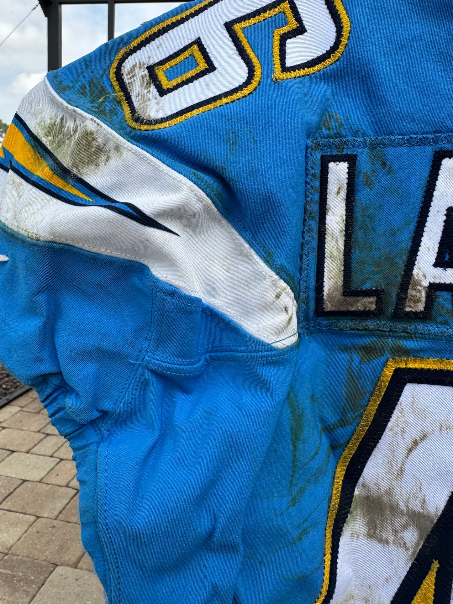 Chris Landrum GAME WORN💪10/21/18 PHOTO MATCHED📸Los Angeles Chargers NFL On-Field Jersey vs. Tennessee Titans