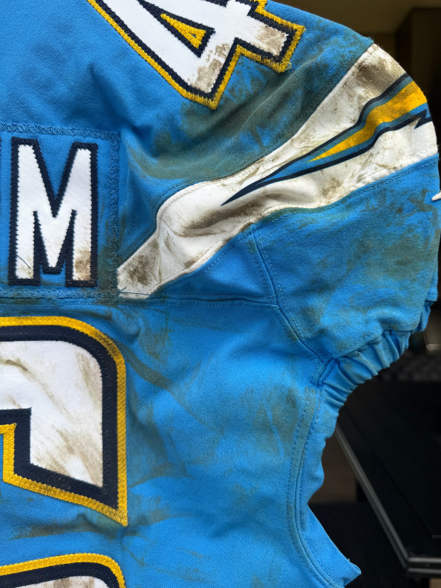 Chris Landrum GAME WORN💪10/21/18 PHOTO MATCHED📸Los Angeles Chargers NFL On-Field Jersey vs. Tennessee Titans