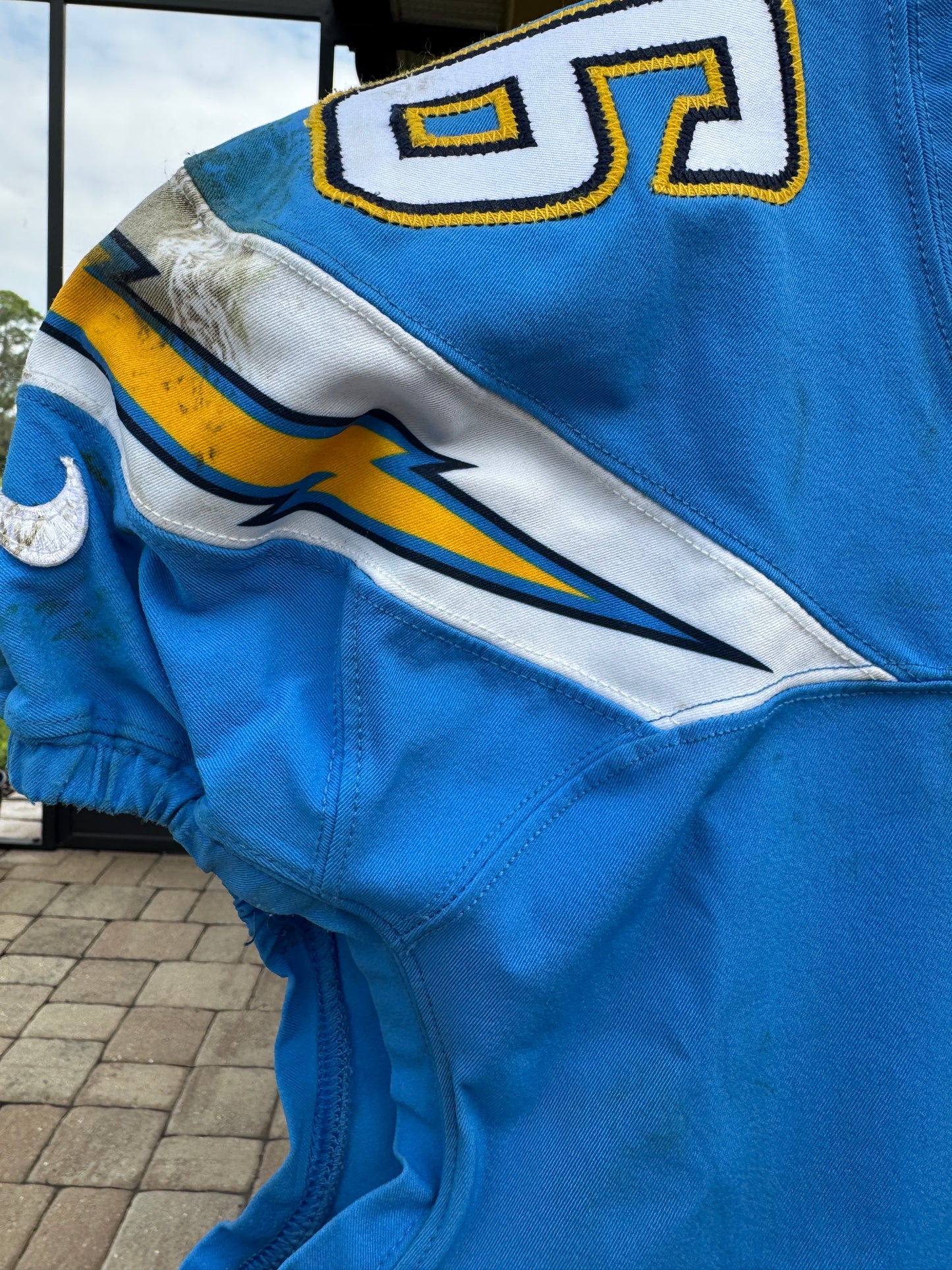Chris Landrum GAME WORN💪10/21/18 PHOTO MATCHED📸Los Angeles Chargers NFL On-Field Jersey vs. Tennessee Titans