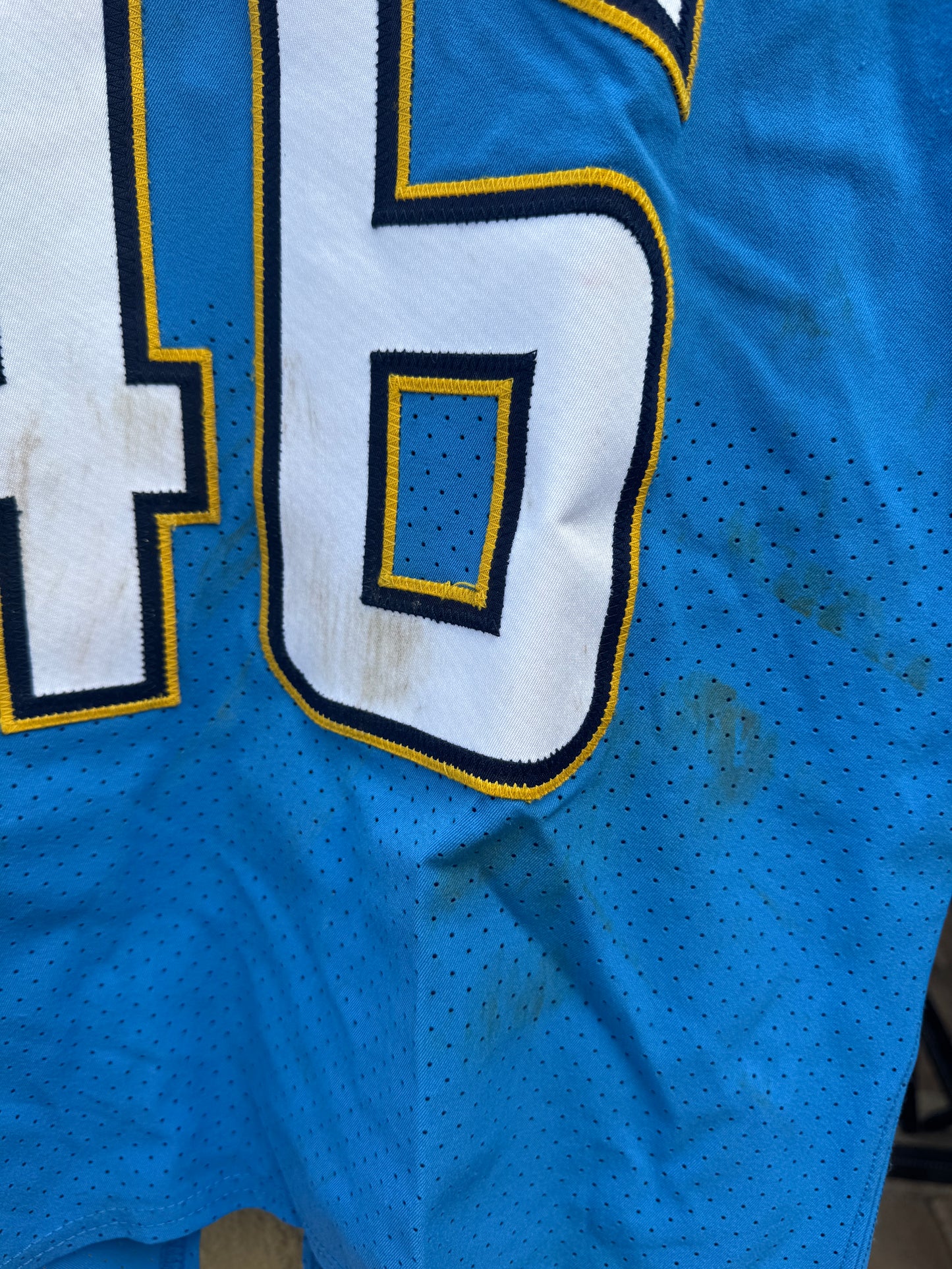 Chris Landrum GAME WORN💪10/21/18 PHOTO MATCHED📸Los Angeles Chargers NFL On-Field Jersey vs. Tennessee Titans