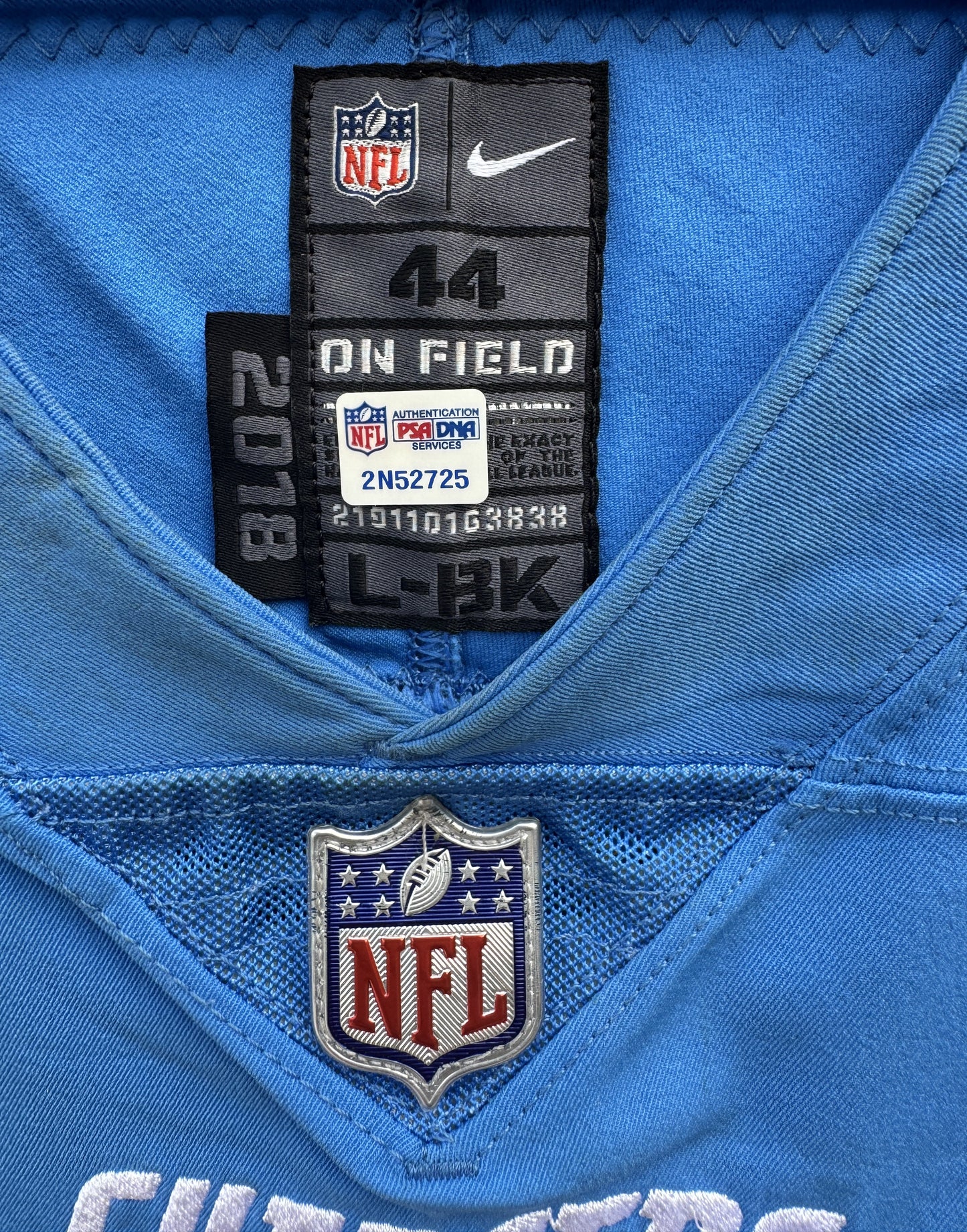 Chris Landrum GAME WORN💪10/21/18 PHOTO MATCHED📸Los Angeles Chargers NFL On-Field Jersey vs. Tennessee Titans