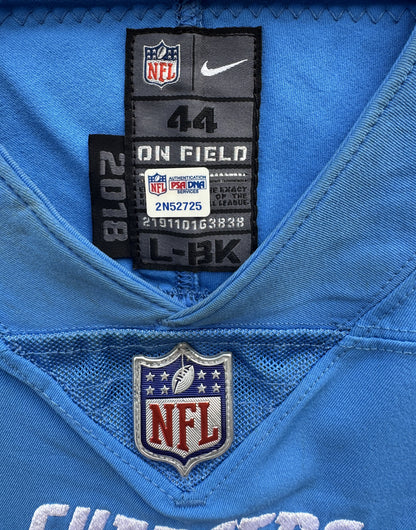 Chris Landrum GAME WORN💪10/21/18 PHOTO MATCHED📸Los Angeles Chargers NFL On-Field Jersey vs. Tennessee Titans