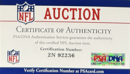 Nasir Adderley GAME-WORN🦾11/20/22 PHOTO MATCHED📸Los Angeles Chargers NFL Jersey 👕PSA🏆vs. Kansas City Chiefs