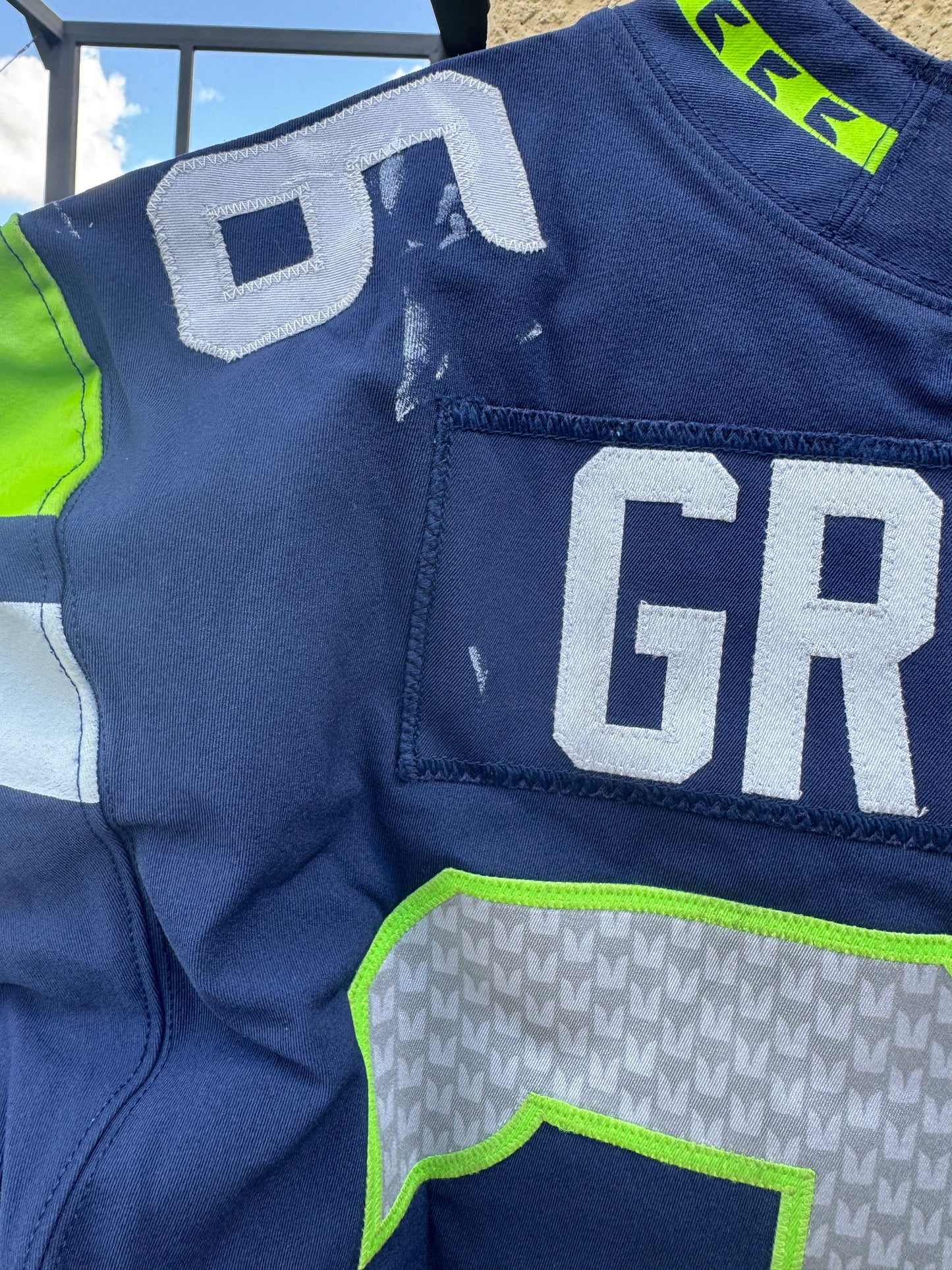 Shaquill Griffin GAME-WORN 💪 10/14/18 Seattle Seahawks NFL Jersey 👕 Inc. PSA COA 🧾🌍 vs. Oakland Raiders in London