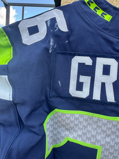 Shaquill Griffin GAME-WORN 💪 10/14/18 Seattle Seahawks NFL Jersey 👕 Inc. PSA COA 🧾🌍 vs. Oakland Raiders in London