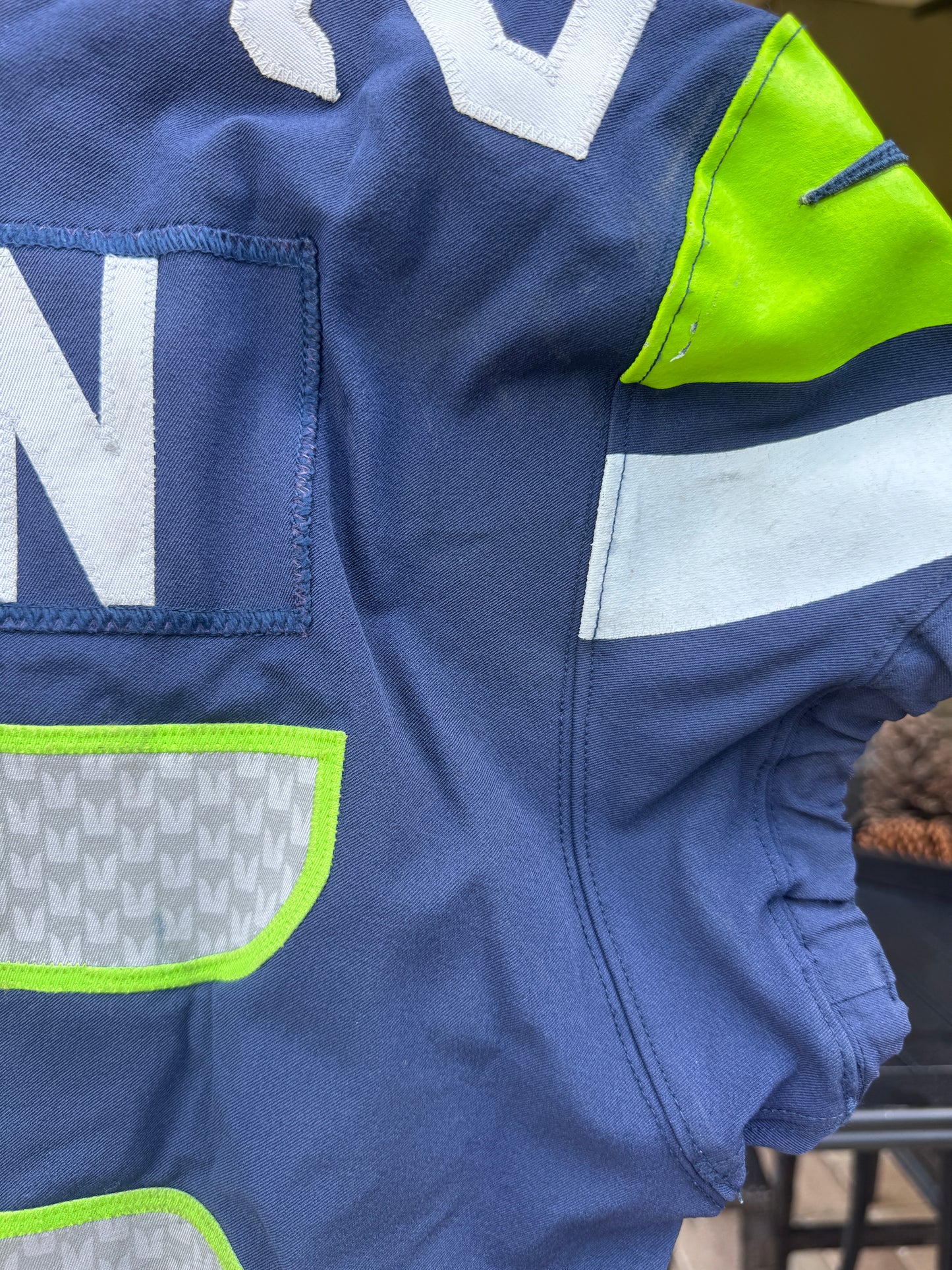 Shaquill Griffin GAME-WORN 💪 10/14/18 Seattle Seahawks NFL Jersey 👕 Inc. PSA COA 🧾🌍 vs. Oakland Raiders in London