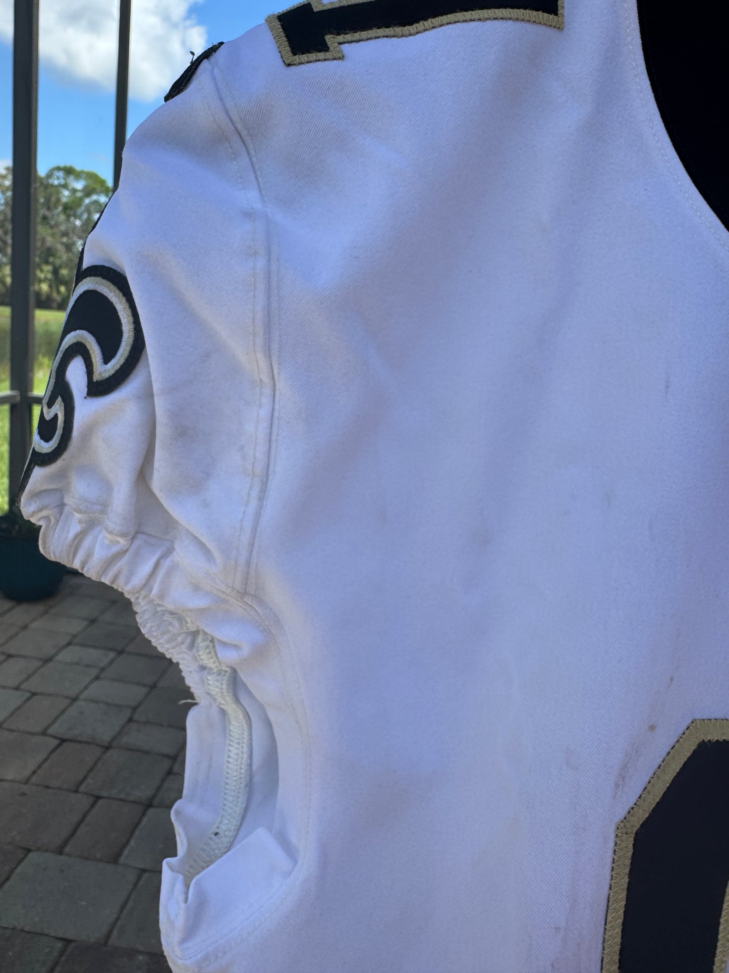 Cameron Meredith GAME WORN 💪 10/21/18 PHOTO MATCHED 📸 New Orleans Saints Nike NFL Jersey 👕 vs. Baltimore Ravens - PSA Authenticated 🛡️