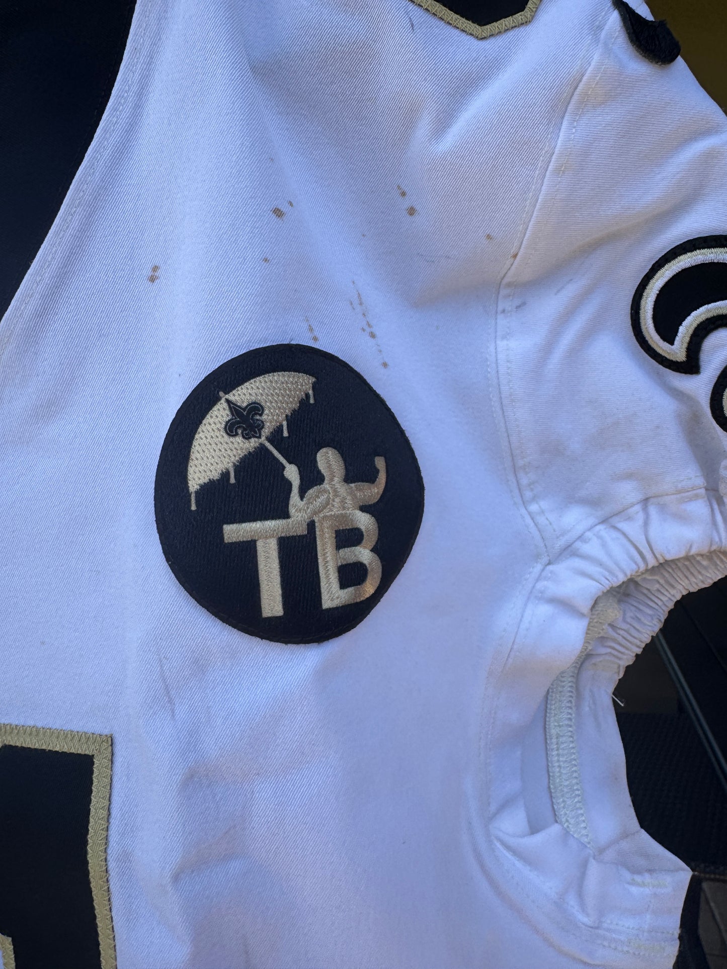 Cameron Meredith GAME WORN 💪 10/21/18 PHOTO MATCHED 📸 New Orleans Saints Nike NFL Jersey 👕 vs. Baltimore Ravens - PSA Authenticated 🛡️