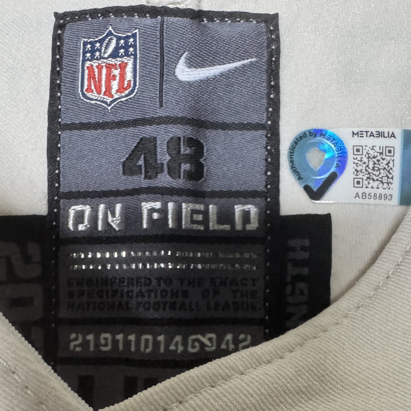 Coleman Shelton GAME ISSUED Los Angeles Rams Nike NFL On-Field Jersey 👕 Inc. COA 🔥