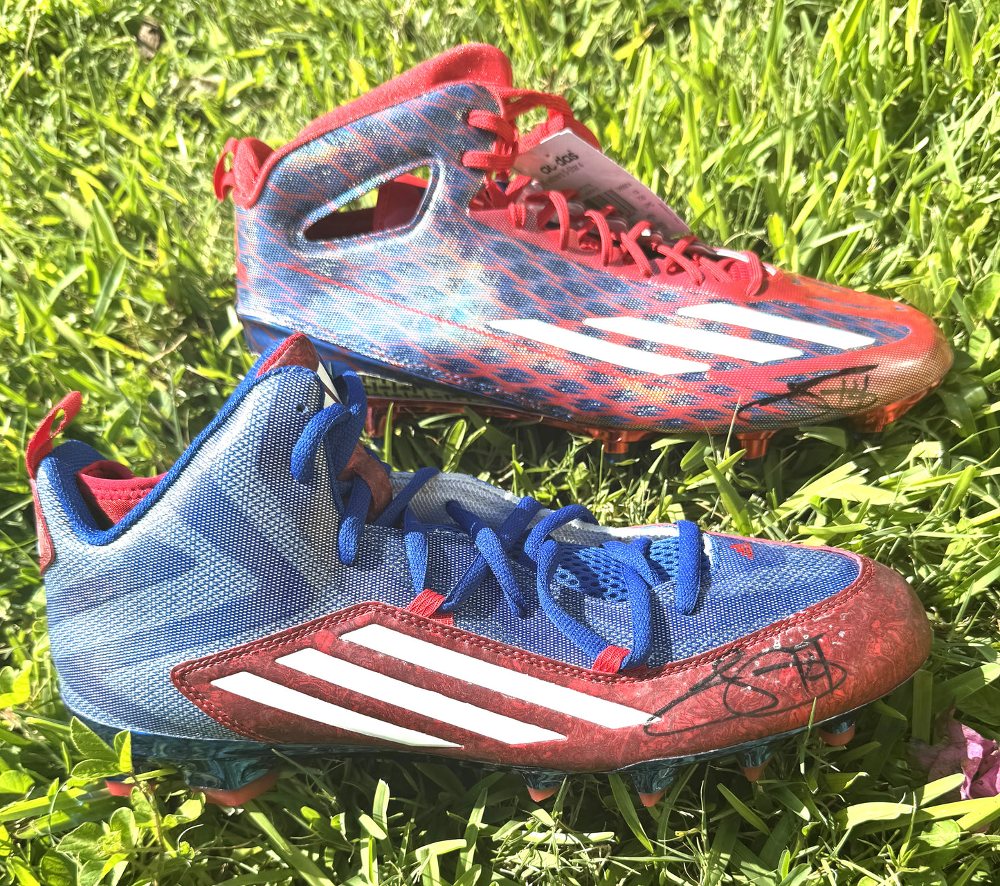 Sammy Watkins Signed🖊️ Buffalo Bills 🐃Custom Cleats👟– Rare NFL Gear🦵🏈