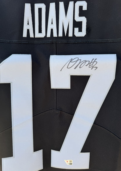 Davante Adams Signed Las Vegas Raiders Nike ELITE On Field Jersey👕NFL Sports