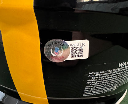 T. J. Watt Signed ✍️ Pittsburgh Steelers Full-Size Proline NFL Speed Helmet Inc. Inscription and COA 🛡️