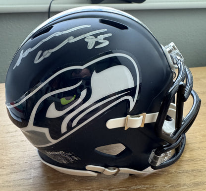 L.J. Collier Hand-Signed✍️Seattle Seahawks mini Helmet NFL Sports Memorabilia💯