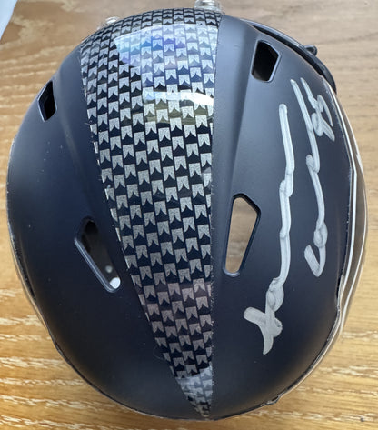 L.J. Collier Hand-Signed✍️Seattle Seahawks mini Helmet NFL Sports Memorabilia💯