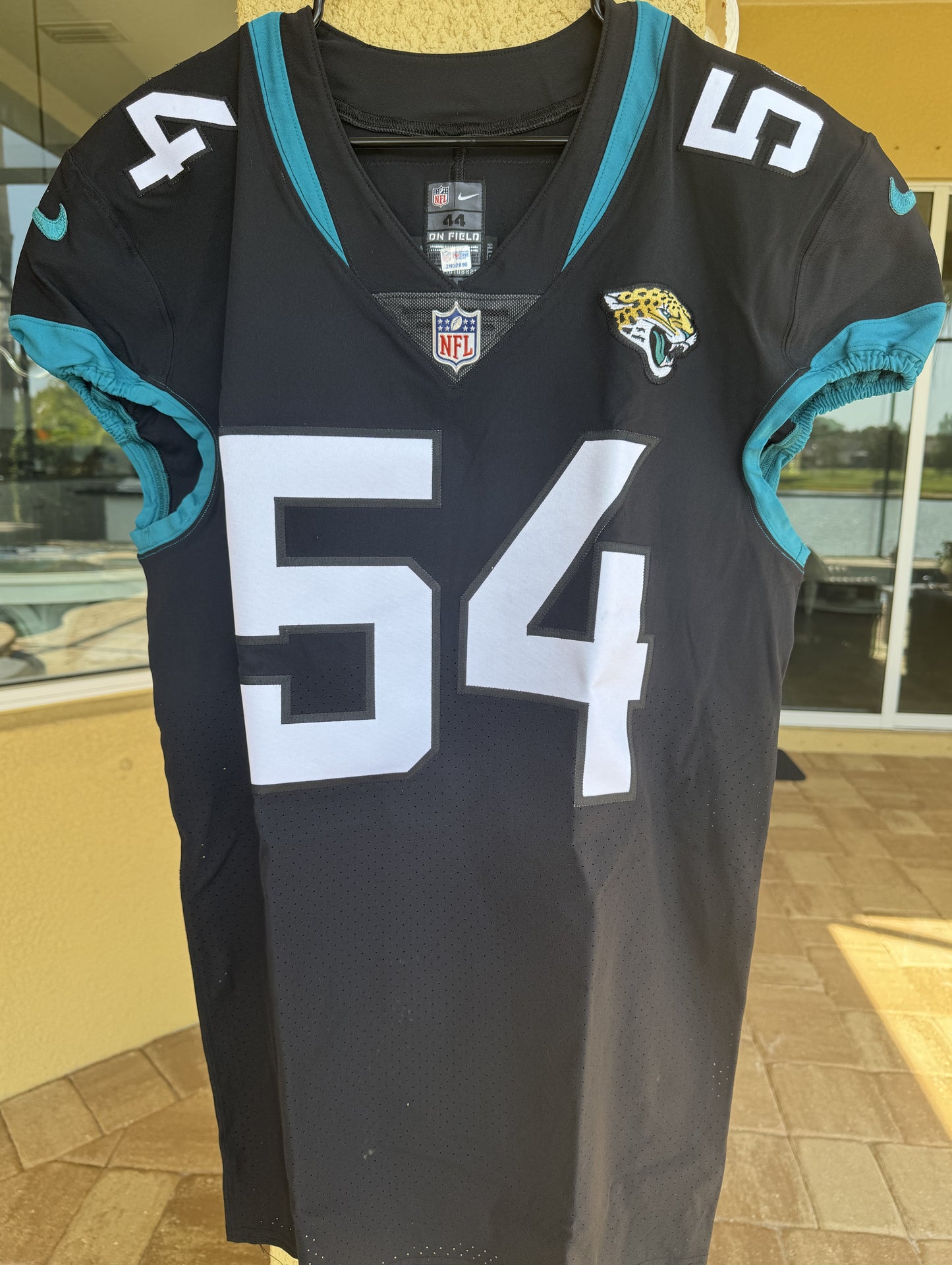 Eli Ankou GAME USED 🦾 10/28/18 Jacksonville Jaguars Nike NFL Jersey vs. Philadelphia Eagles London Games🌍