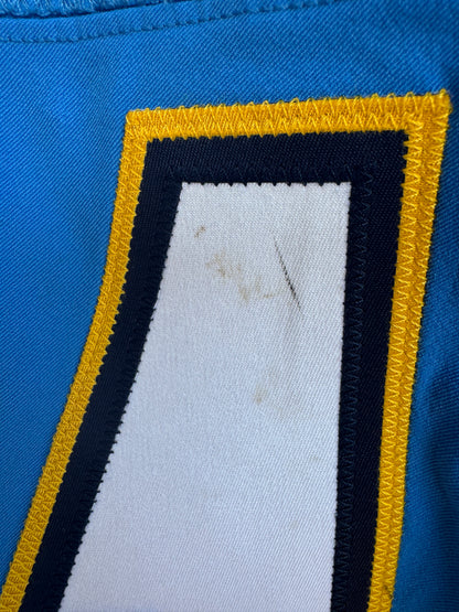 Scott Quessenberry GAME-USED💪10/21/2018 Los Angeles Chargers⚡NFL Nike Jersey vs. Tennessee Titans in London