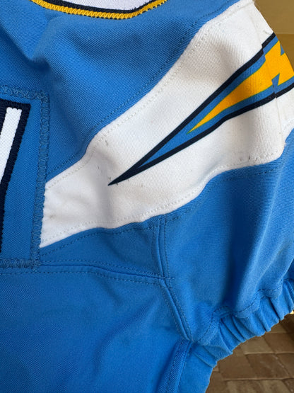 Scott Quessenberry GAME-USED💪10/21/2018 Los Angeles Chargers⚡NFL Nike Jersey vs. Tennessee Titans in London
