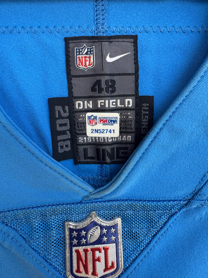 Scott Quessenberry GAME-USED💪10/21/2018 Los Angeles Chargers⚡NFL Nike Jersey vs. Tennessee Titans in London