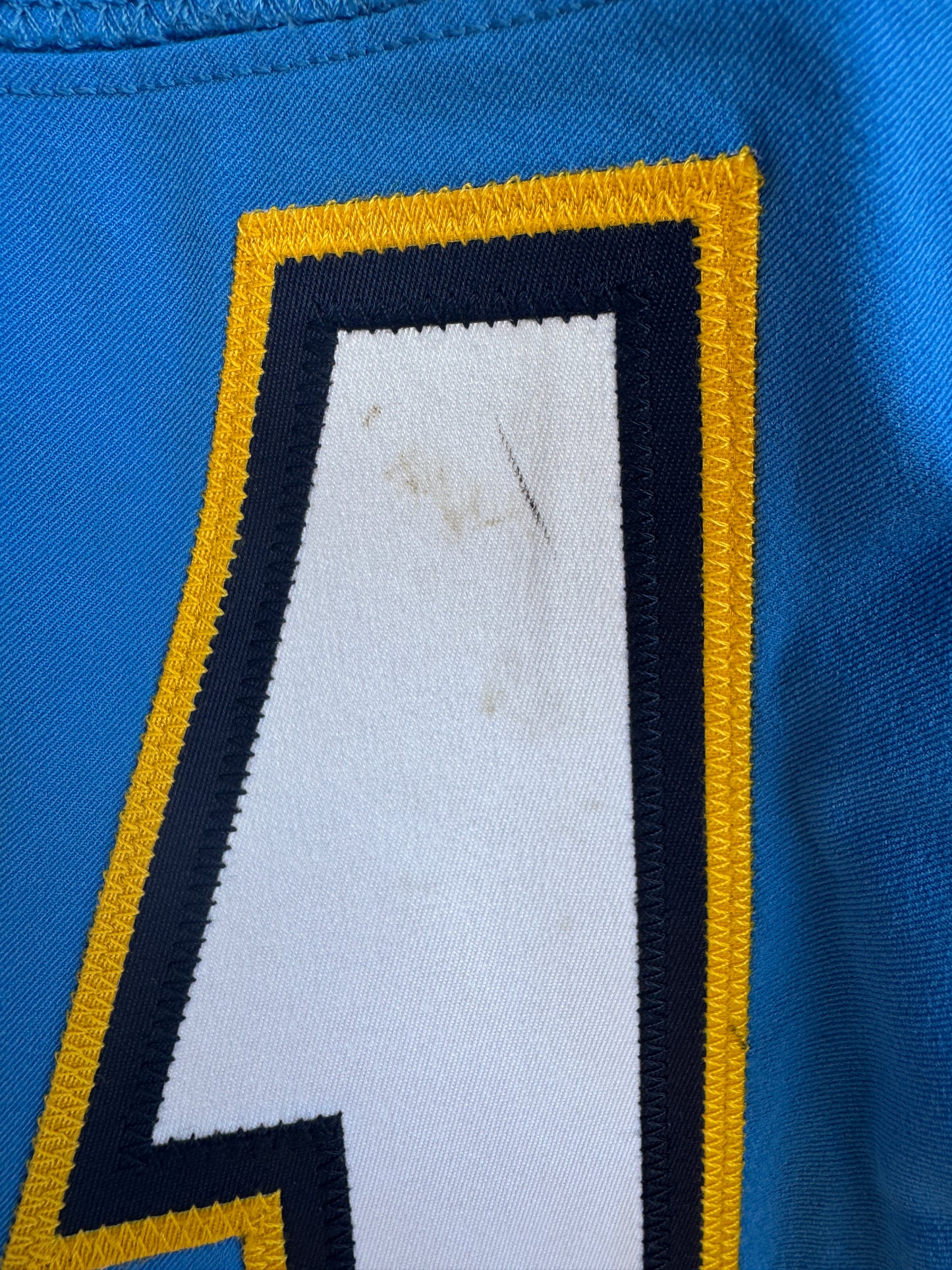 Scott Quessenberry GAME-USED💪10/21/2018 Los Angeles Chargers⚡NFL Nike Jersey vs. Tennessee Titans in London