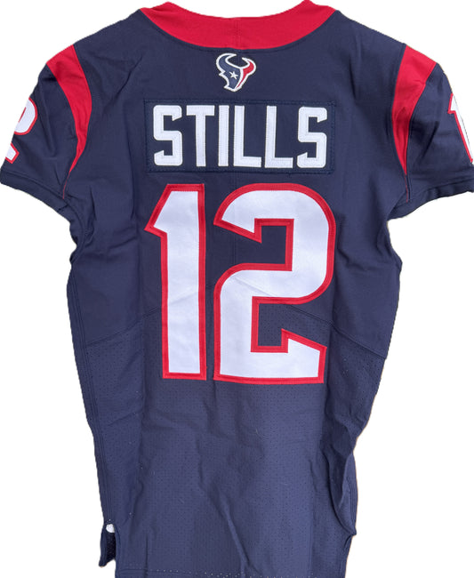Kenny Stills GAME WORN 🔥11/22/2020 Houston Texans Nike NFL Jersey 🧵vs New England Patriots Also includes COA 🛡️