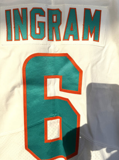 Melvin Ingram GAME ISSUED 💪 Miami Dolphins 🐬 Nike On-Field NFL Jersey👕 Inc. PSA Authenticity 🛡️