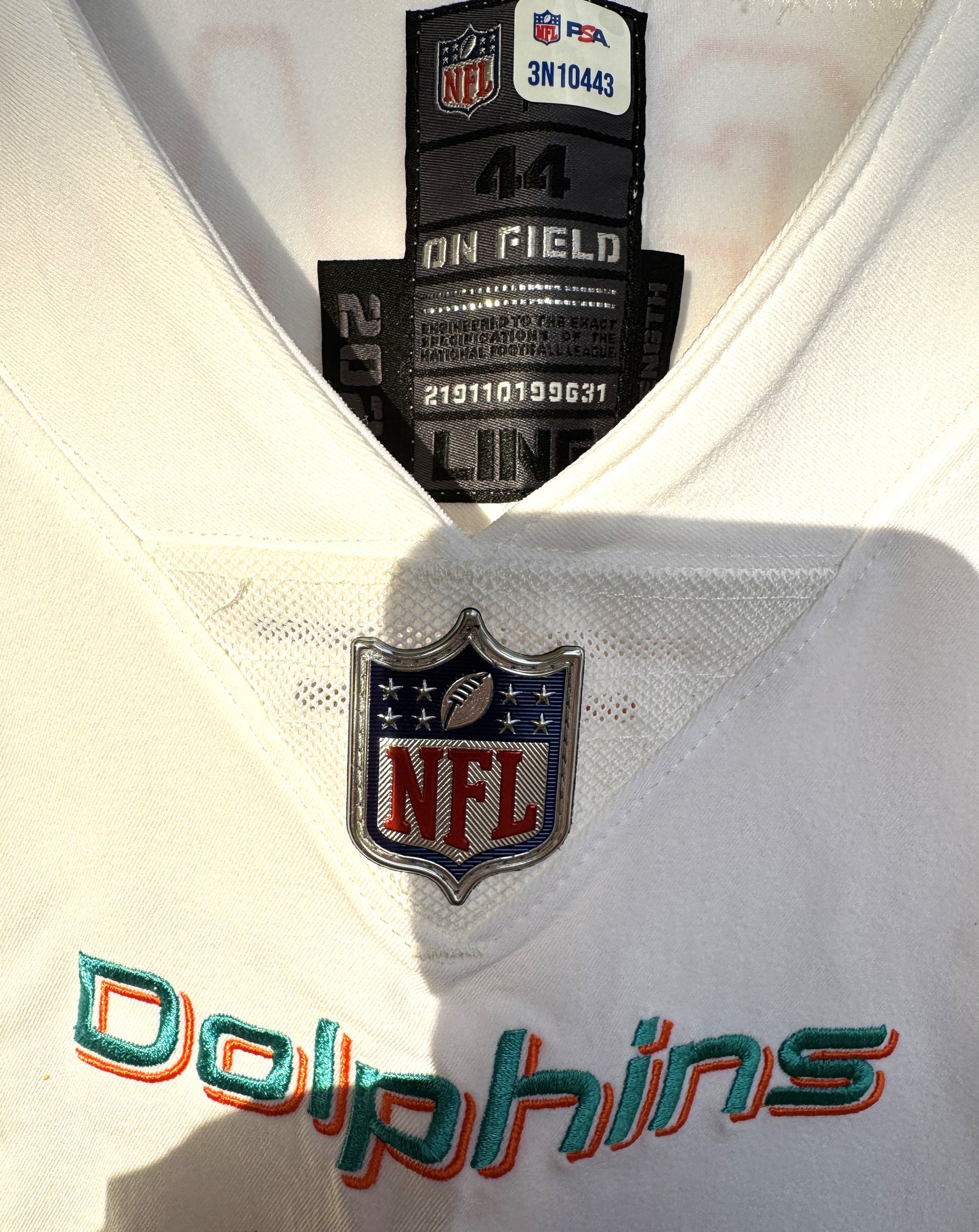 Melvin Ingram GAME ISSUED 💪 Miami Dolphins 🐬 Nike On-Field NFL Jersey👕 Inc. PSA Authenticity 🛡️