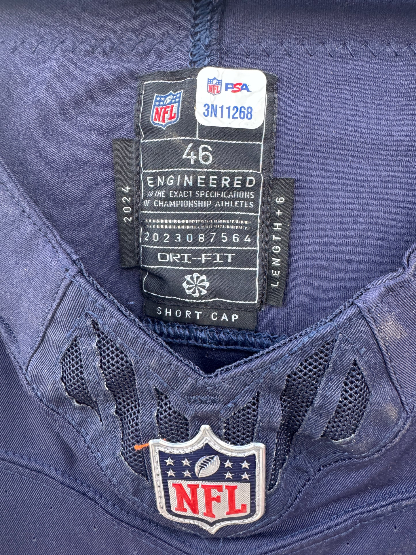 Bill Murray GAME WORN🦾10/13/24 Chicago Bears🐻Nike NFL Jersey London Games🌍vs. Jaguars