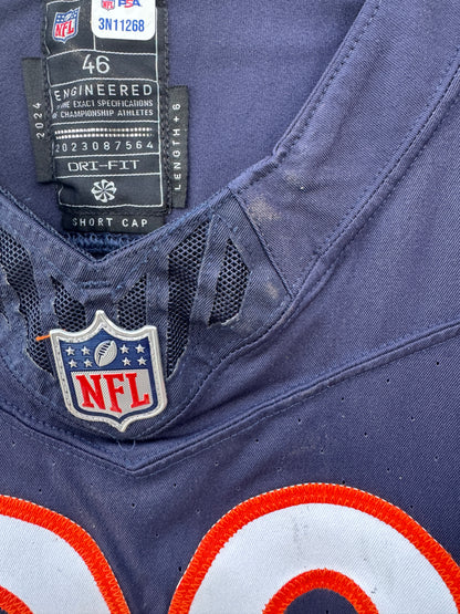 Bill Murray GAME WORN🦾10/13/24 Chicago Bears🐻Nike NFL Jersey London Games🌍vs. Jaguars