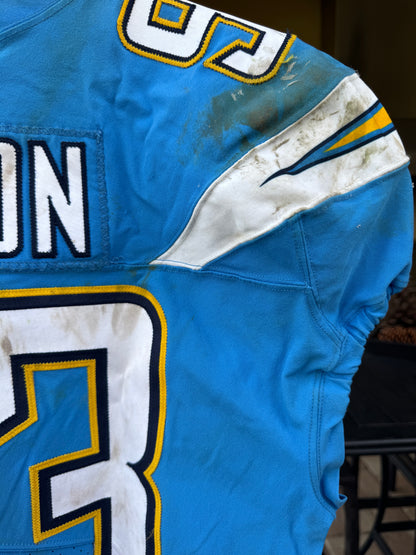 Darius Philon GAME-USED 10/21/18 Los Angeles Chargers⚡NFL Jersey London Games vs Titans