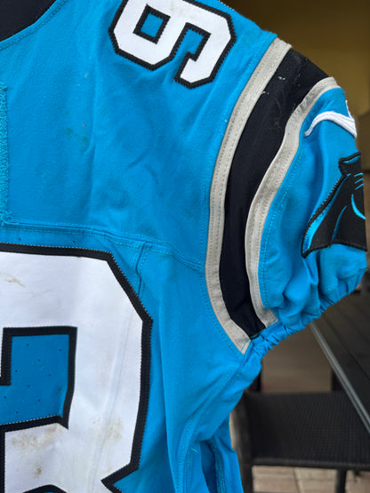 LaBryan Ray GAME USED💪11/10/24 Carolina Panthers🐆NFL Nike Jersey👕vs New York Giants
