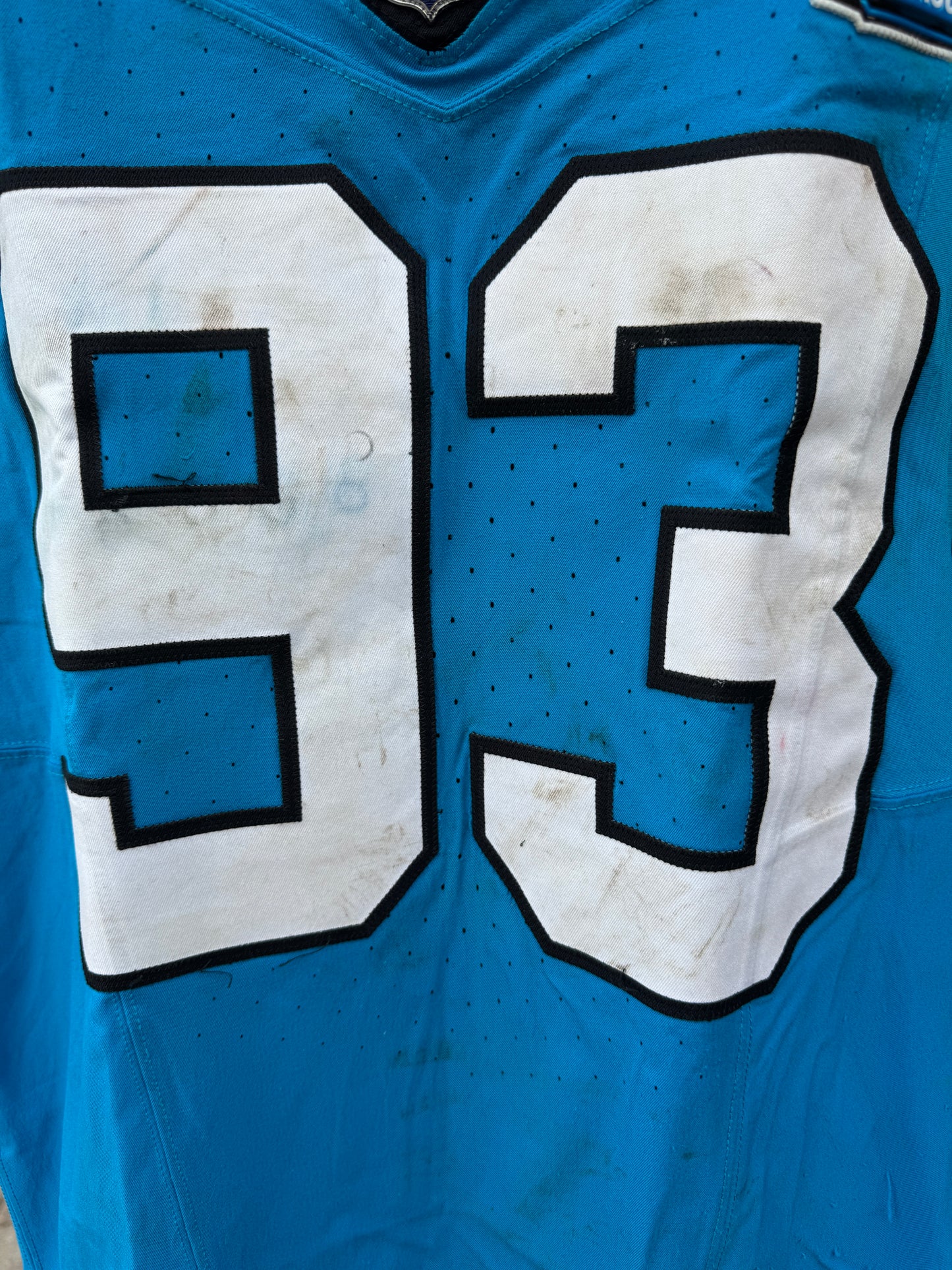 LaBryan Ray GAME USED💪11/10/24 Carolina Panthers🐆NFL Nike Jersey👕vs New York Giants