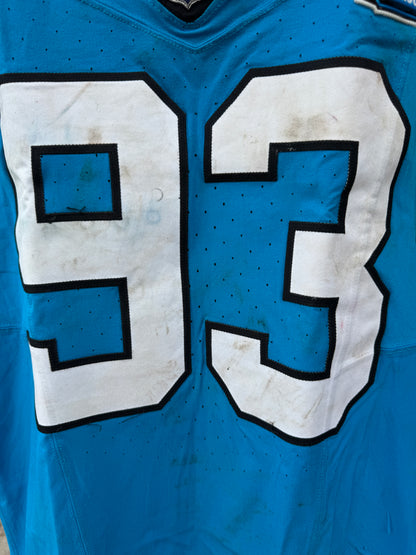 LaBryan Ray GAME USED💪11/10/24 Carolina Panthers🐆NFL Nike Jersey👕vs New York Giants