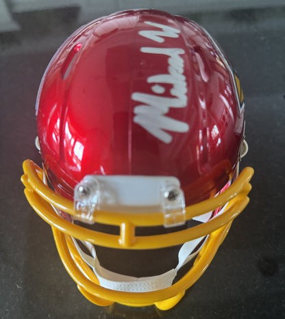 Michael Wilson Hand-Signed✍️Arizona Cardinals🐦Mini Helmet PSA Authenticated