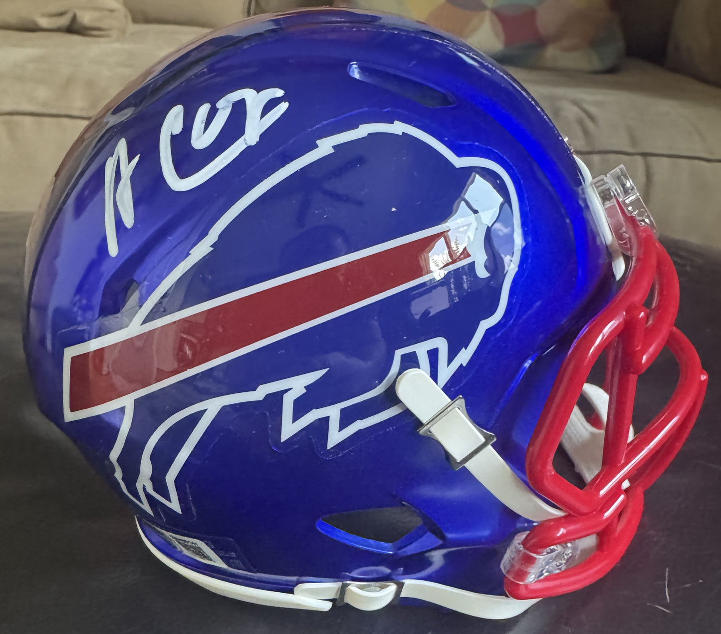 Amari Cooper Hand-Signed✍️Buffalo Bills🦬NFL Mini-Helmet Beckett Authenticated