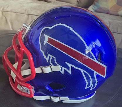 Amari Cooper Hand-Signed✍️Buffalo Bills🦬NFL Mini-Helmet Beckett Authenticated