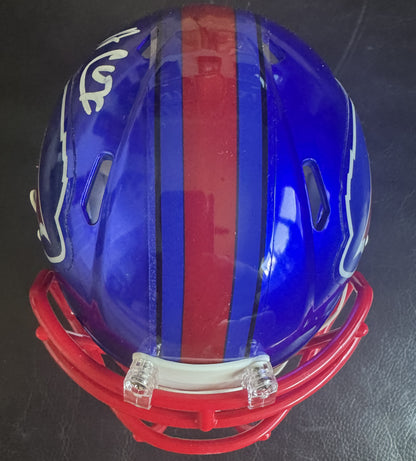 Amari Cooper Hand-Signed✍️Buffalo Bills🦬NFL Mini-Helmet Beckett Authenticated