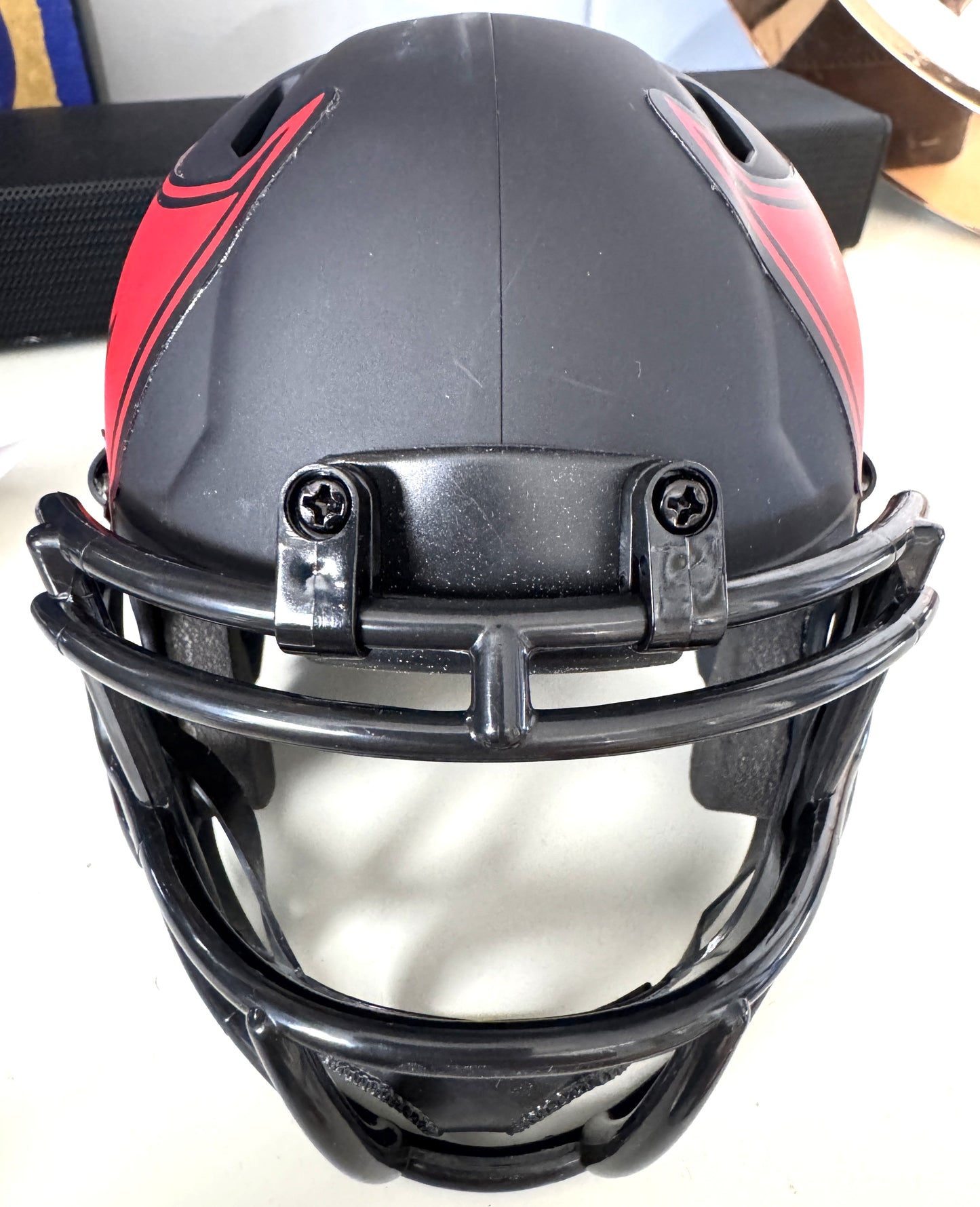 Shaquil Barrett Signed✍️Tampa Bay Buccaneers🏴‍☠Alternate Eclipse Speed Mini Helmet Inc. PSA COA