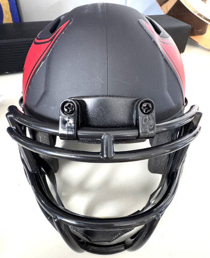 Shaquil Barrett Signed✍️Tampa Bay Buccaneers🏴‍☠Alternate Eclipse Speed Mini Helmet Inc. PSA COA