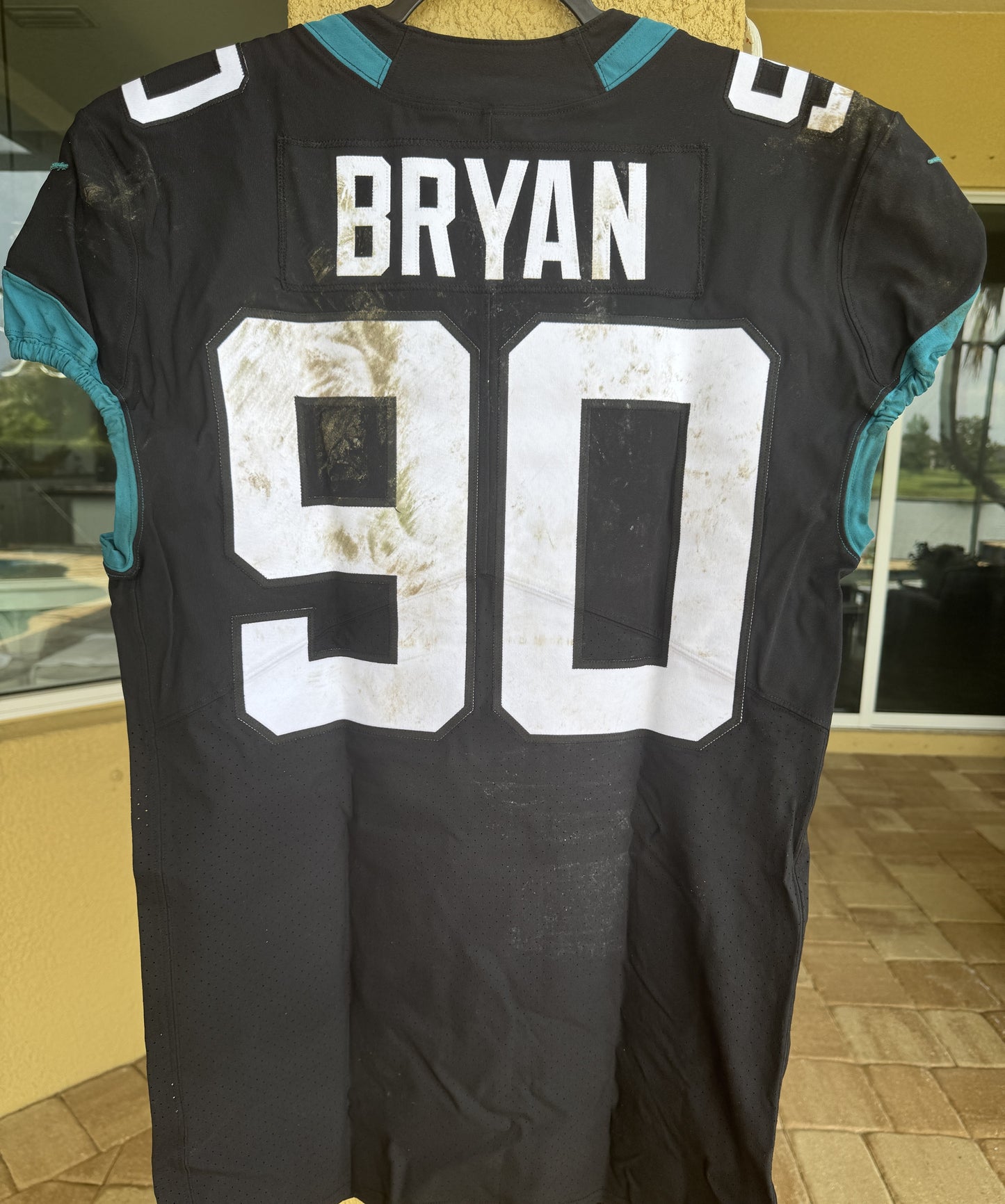 Taven Bryan GAME USED 10/28/18 PHOTO MATCHED 📸 Jacksonville Jaguars Nike NFL Jersey vs. Philadelphia Eagles at Wembley Stadium London