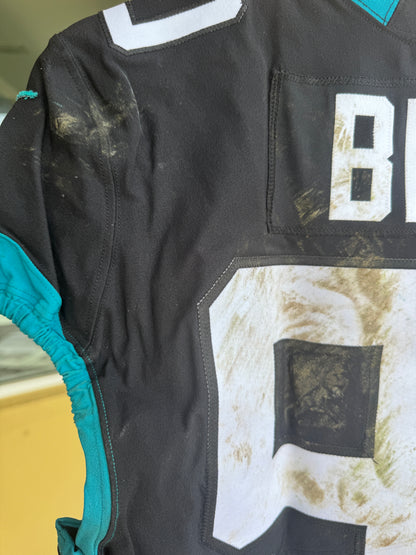 Taven Bryan GAME USED 10/28/18 PHOTO MATCHED 📸 Jacksonville Jaguars Nike NFL Jersey vs. Philadelphia Eagles at Wembley Stadium London