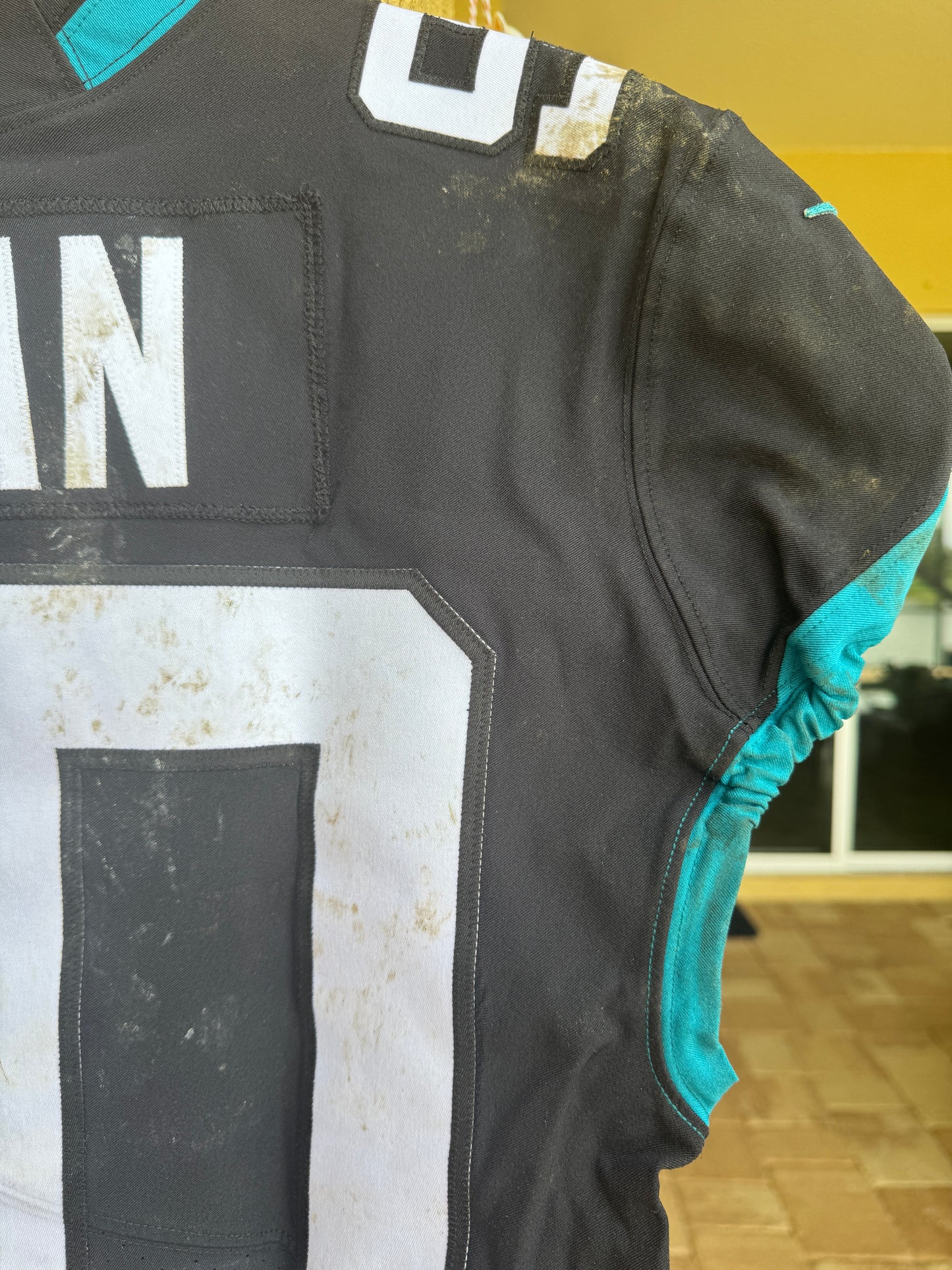 Taven Bryan GAME USED 10/28/18 PHOTO MATCHED 📸 Jacksonville Jaguars Nike NFL Jersey vs. Philadelphia Eagles at Wembley Stadium London